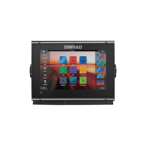 GO7 Pantalla de navegación touch screen multi-funcional para radar, fishfinder, y control automático de navegación. No incluye transducer