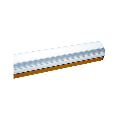 G03750 Mástil de semi-tubular para KX-BG-GA, 4 metros, Color blanco semi elíptico