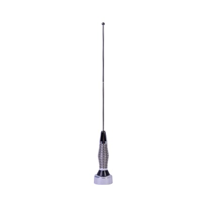 Antena Móvil VHF / UHF, Ajustable en Campo, Rango de Frecuencia 136-940 MHz.