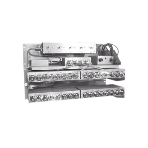 Multiacoplador con Preselector, 300-512 MHz, 25-32 Canales, N/N, 3-10 MHz, 115 Vca / 13.6 Vcc.