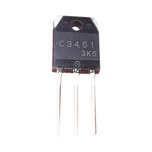 Transistor de Potencia en Silicio tipo NPN, 500 Vc-b, 15 A. 100 Watt, TO-3PA .