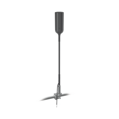 Antena Omnidireccional para Amplificador o Modem 4G/3G | Con montaje para espejo de Tractocamión | Rangos de frecuencia 700-900 MHz, 1710-2270 MHz | Ganancia Máxima 4.3 dBi.