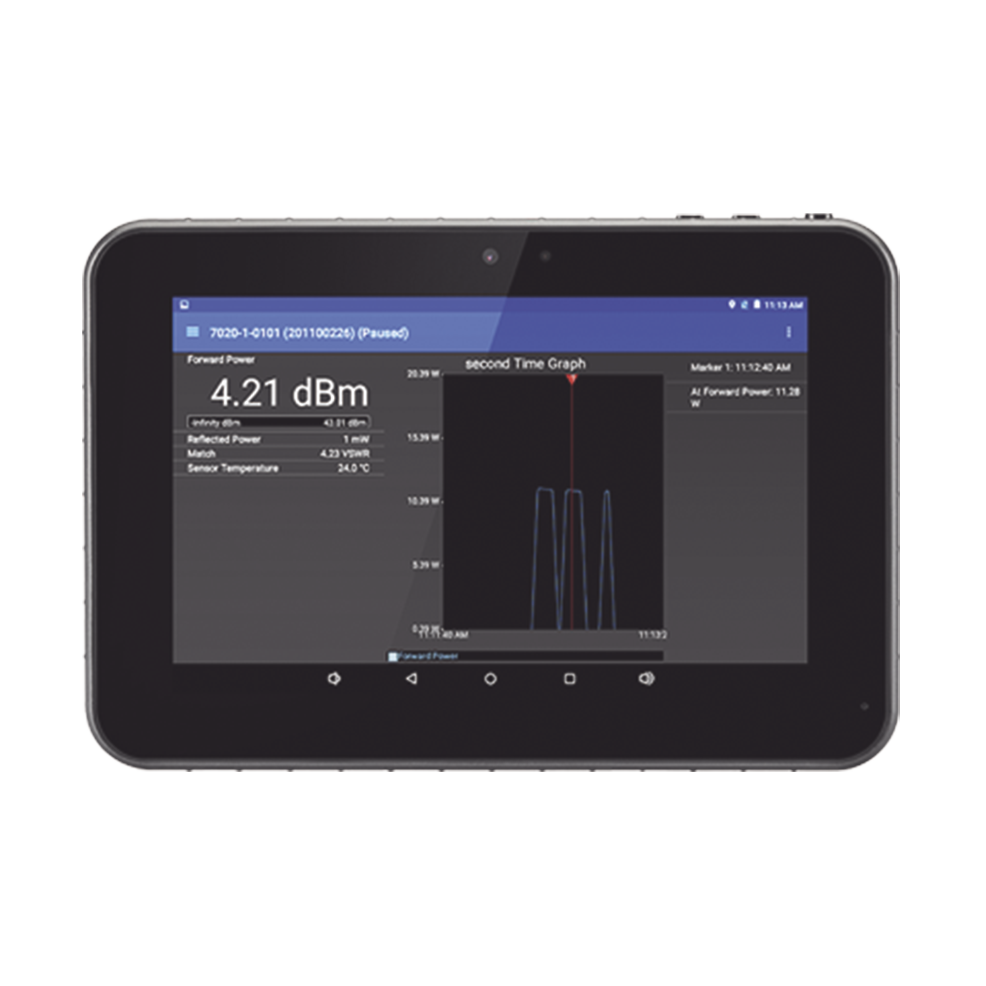 Medidor Digital de Potencia en Pantalla, para el Rango de 2 MHz a 6 GHz dependiendo del Sensor, Provee Lecturas de Potencia Promedio Verdadera, Pico, VSWR, PEP etc. Compatible con Sensores Series 4000, 5000 y 7000.