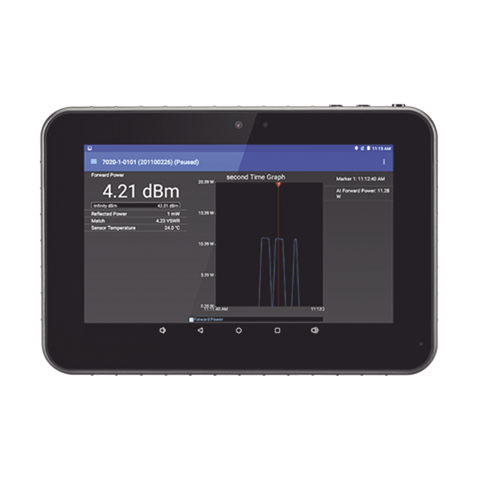 Medidor Digital de Potencia en Pantalla, para el Rango de 2 MHz a 6 GHz dependiendo del Sensor, Provee Lecturas de Potencia Promedio Verdadera, Pico, VSWR, PEP etc. Compatible con Sensores Series 4000, 5000 y 7000.