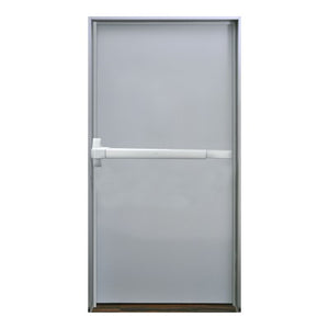 Puerta metálica galvanizada  3' 0" x 7' 0" / Resistente al fuego por 180min /UL