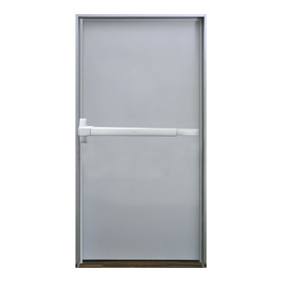 Puerta metálica galvanizada 3' 0" x 8' 0" /Resistente al fuego por 180 min / UL