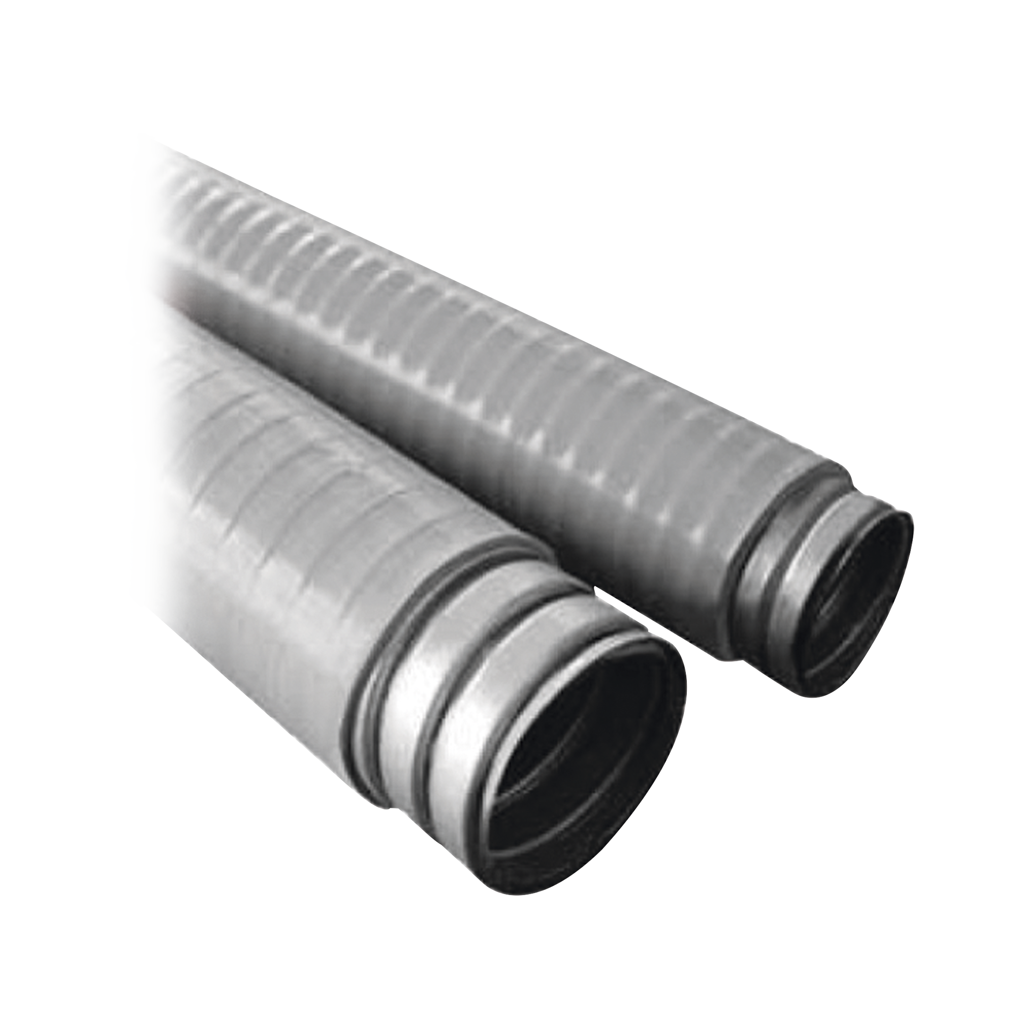 Tubo Flexible tipo Liquidtight de 4" (100 mm). Acero + Forro PVC. Rollo de 10 Metros.