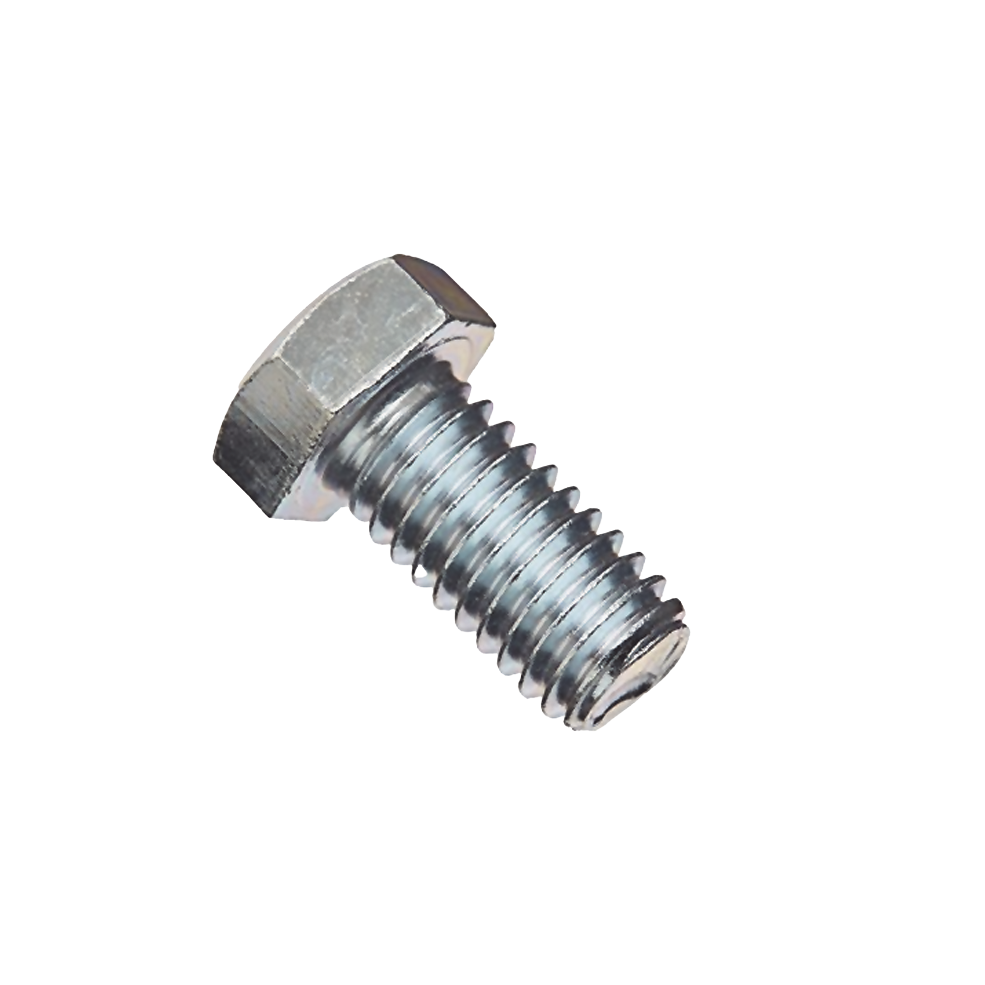 Tornillo Máquina Estándar Galvanizado de 1/4" X 1" (6.5 X 25 mm).