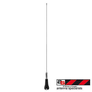 Antena Móvil UHF Ajustable en Campo, Rango de Frecuencia 445-470 MHz.