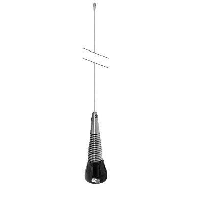 Antena Móvil VHF / UHF, Ajustable en Campo, Rango de Frecuencia 150 - 512 MHz.