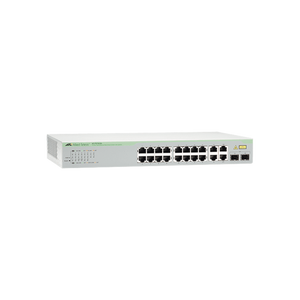 Switch WebSmart de 16 puertos 10/100 Mbps + 2 puertos 10/100/1000 Mbps + 2 SFP Gigabit Combo