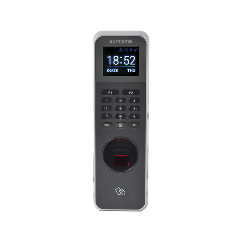 Lector de Huella IP67 Con Teclado y Lector de Tarjetas RFIDNFC y  (125kHz EM, HID Prox &13.56Mhz MIFARE, MIFARE Plus, DESFire/EV1, FeliCa, iCLASS SE/SR),NFC y BLUETOOTH