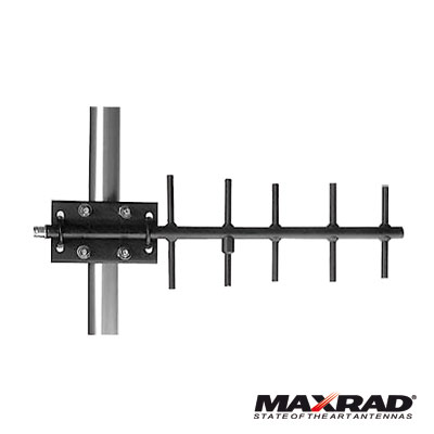 Antena base, direccional, rango de frecuencia 890 - 960 MHz (Yagi 5 elementos)