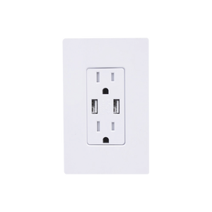 TOMACORRIENTE 15 AMP CONECTOR USB