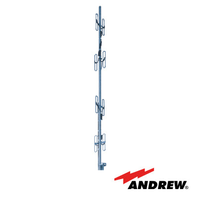 Antena base de 8 Dipolos, 450 - 470 MHz, resistente a humedad y diseño robusto