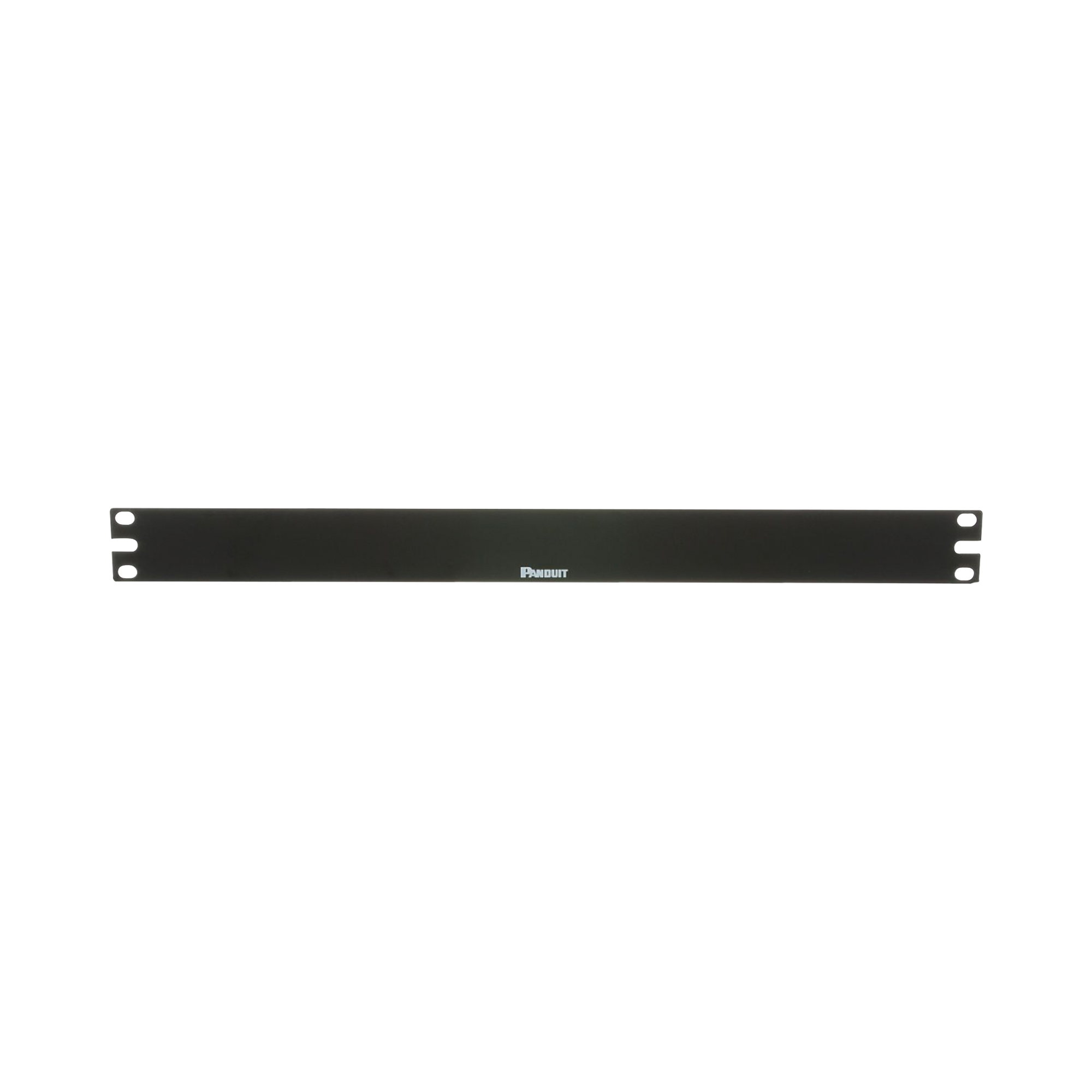 Tapa Ciega Para Rack Estándar de 19in, Plano, de Acero, 1UR, Color Negro