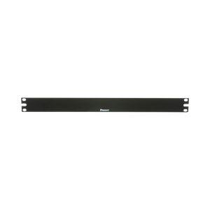 Tapa Ciega Para Rack Estándar de 19in, Plano, de Acero, 1UR, Color Negro