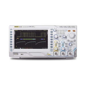 Osciloscopio Digital RIGOL de 2 Canales Análogos, 300 MHz de Ancho de Banda Análoga, Vel. de Muestreo-Tiempo Real de 2 GS/s, Base de Tiempo (min.) de 1 ns/div.