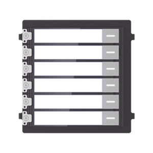 Módulo de Botones Para Videoportero Modular / Llamada de un solo Toque / Soporta Hasta 6 Monitores Principales