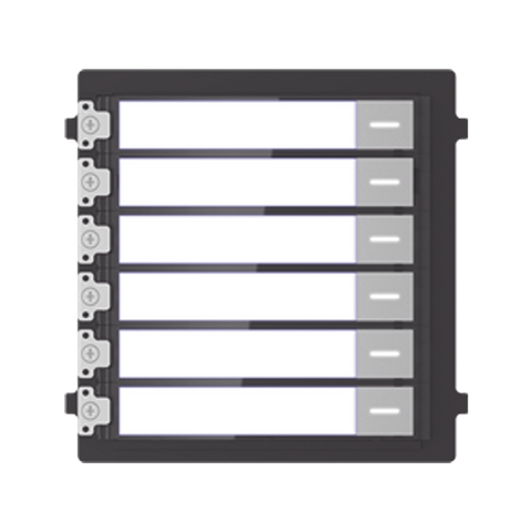 Módulo de Botones Para Videoportero Modular / Llamada de un solo Toque / Soporta Hasta 6 Monitores Principales