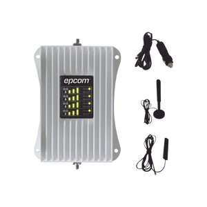 KIT Amplificador de Señal Celular Para Vehículo/ Soporta y Mejora la Señal Celular 5G, 4G LTE/ Múltiples Operadores, usuarios y dispositivos/ Ideal para Vehículo tipo Camioneta, Pick up o Sedán.