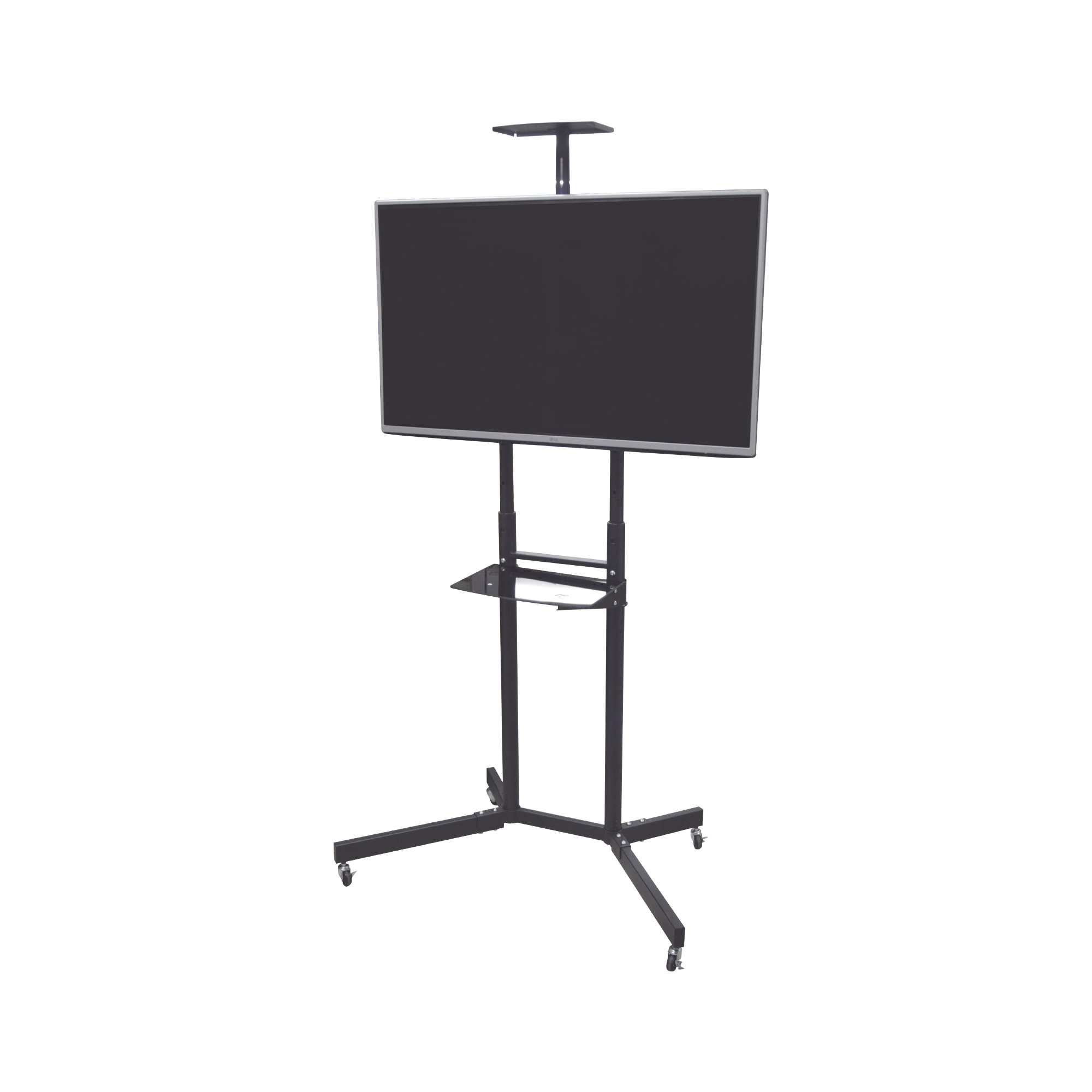 Soporte de Pantalla con Ruedas / Compatible con Monitores dee 32 "a 65" / Base para Colocar Accesorios Adicionales / Vesa 600 x 400