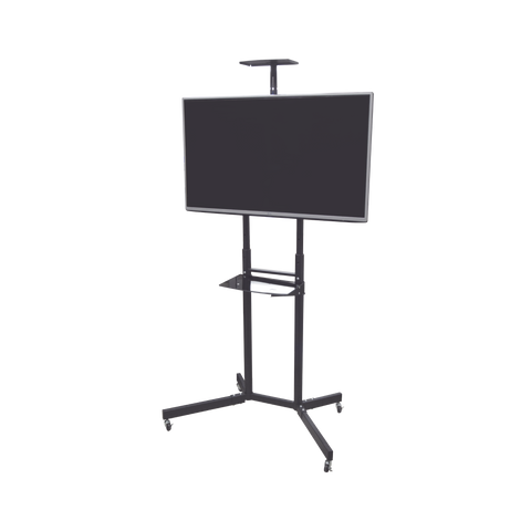 Soporte de Pantalla con Ruedas / Compatible con Monitores dee 32 "a 65" / Base para Colocar Accesorios Adicionales / Vesa 600 x 400