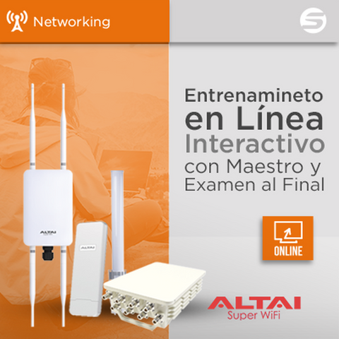 ALTAI: Fundamentos Wi-Fi y mejores practicas de implementación para largas distancias - Curso Express SYSCOM