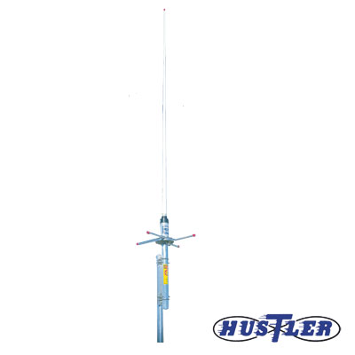 Antena Base Fibra de Vidrio, UHF de 440-450 MHz, 6 dB de ganancia