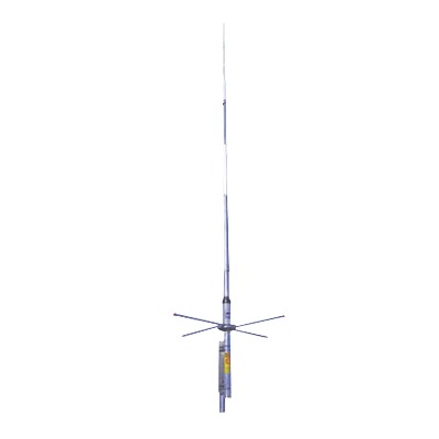 Antena Base VHF, Rango de 148 - 154 MHz, 7 dB de ganancia