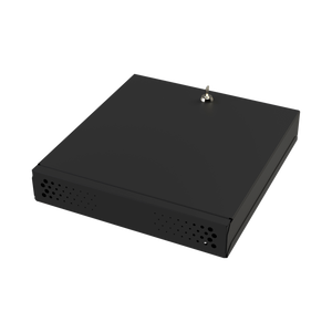 Gabinete Metálico para DVR/NVR. Tamaño Max. de DVR/NVR: 445 x 88 x 400mm (An.xAl.xProf.). Compatible con Fuente SLIM.