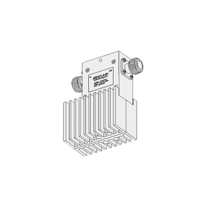 Aislador de Etapa Sencilla, 380-415 MHz, Banda Ancha de 35 MHz, Carga de 60 Watt, 125 Watt, N Hembras.