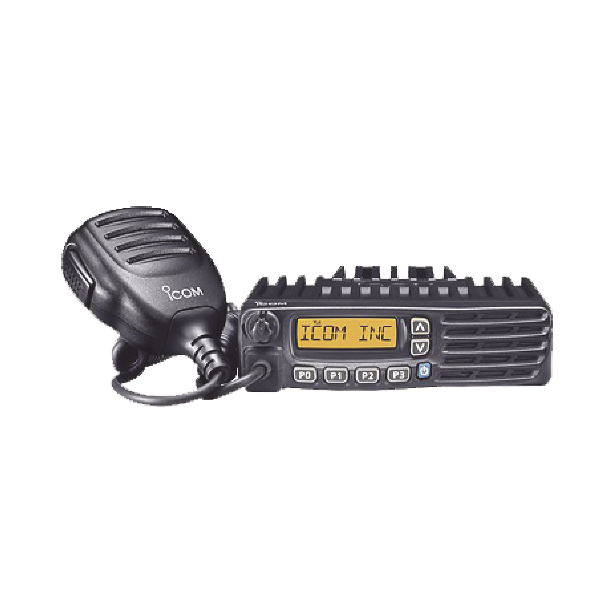 Radio Móvil Digital NXDN, 45 W, 450-512MHz, 128 canales, analógico, digital, mezclado, convencional, trunking, multitrunk. Incluye micrófono, cable de corriente y bracket.