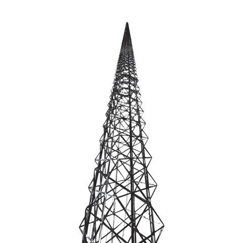 Torre de Fibra de Carbono 18.3 metros (60 pies) Autosoportada- ULTRA LIGERA.