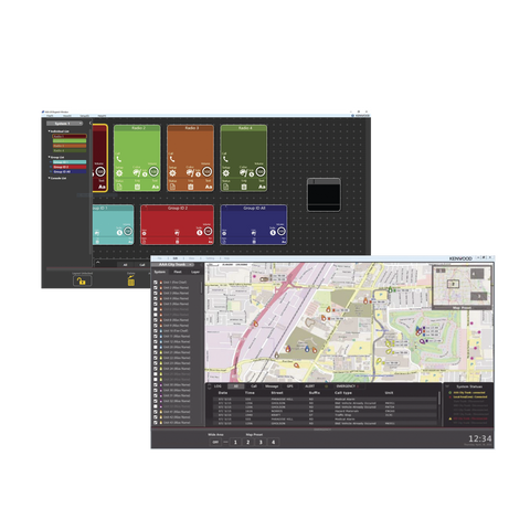 Kit incluye Software de Despacho, Localización GPS y Grabación de Llamadas para KENWOOD