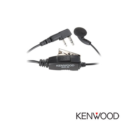 Micrófono-audífono estándar para TK-2000/3000/2402/3402/2312/3312 NX-1200/1300/3220/3320/240/340