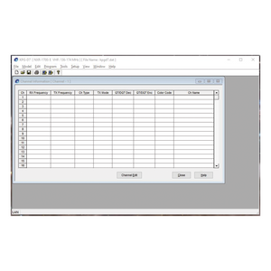 Software de programación para repetidores NXR-1700 NXR-1800
