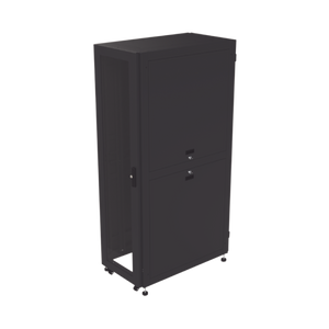 Gabinete para Telecomunicaciones Rack Estándar de 19", 42UR, 600 mm Ancho x 1000 mm Profundidad. Fabricado en Acero.