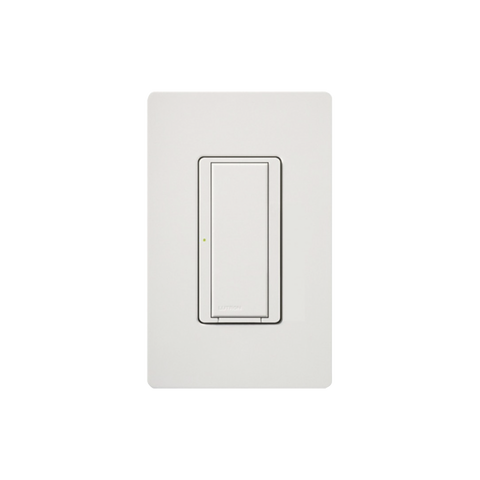 Switch on/off interruptor inalámbrico señal ClearConnect para iluminación de 6 A, ventilador de 1/10 HP, 120 V, requiere cable neutro.