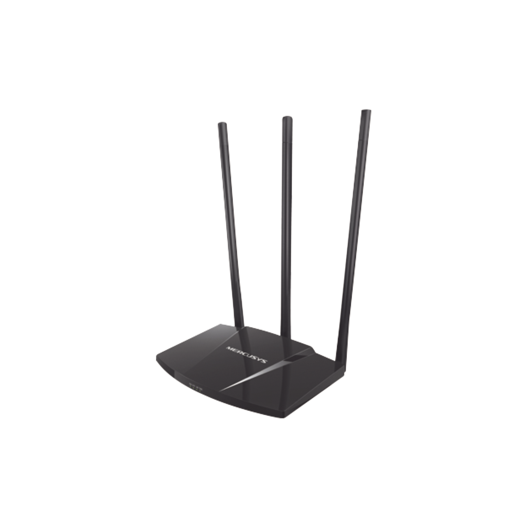 Router N de alta potencia 300 Mbps / 1 Puerto WAN 10/100 / 3 Puertos LAN 10/100 / Chip PA (potencia transmisión 2x) / 3 Antenas de 7 dBi