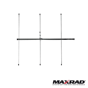 Antena base VHF, direccional, rango de frecuencia 150 - 174 MHz (Yagi 3 elementos)