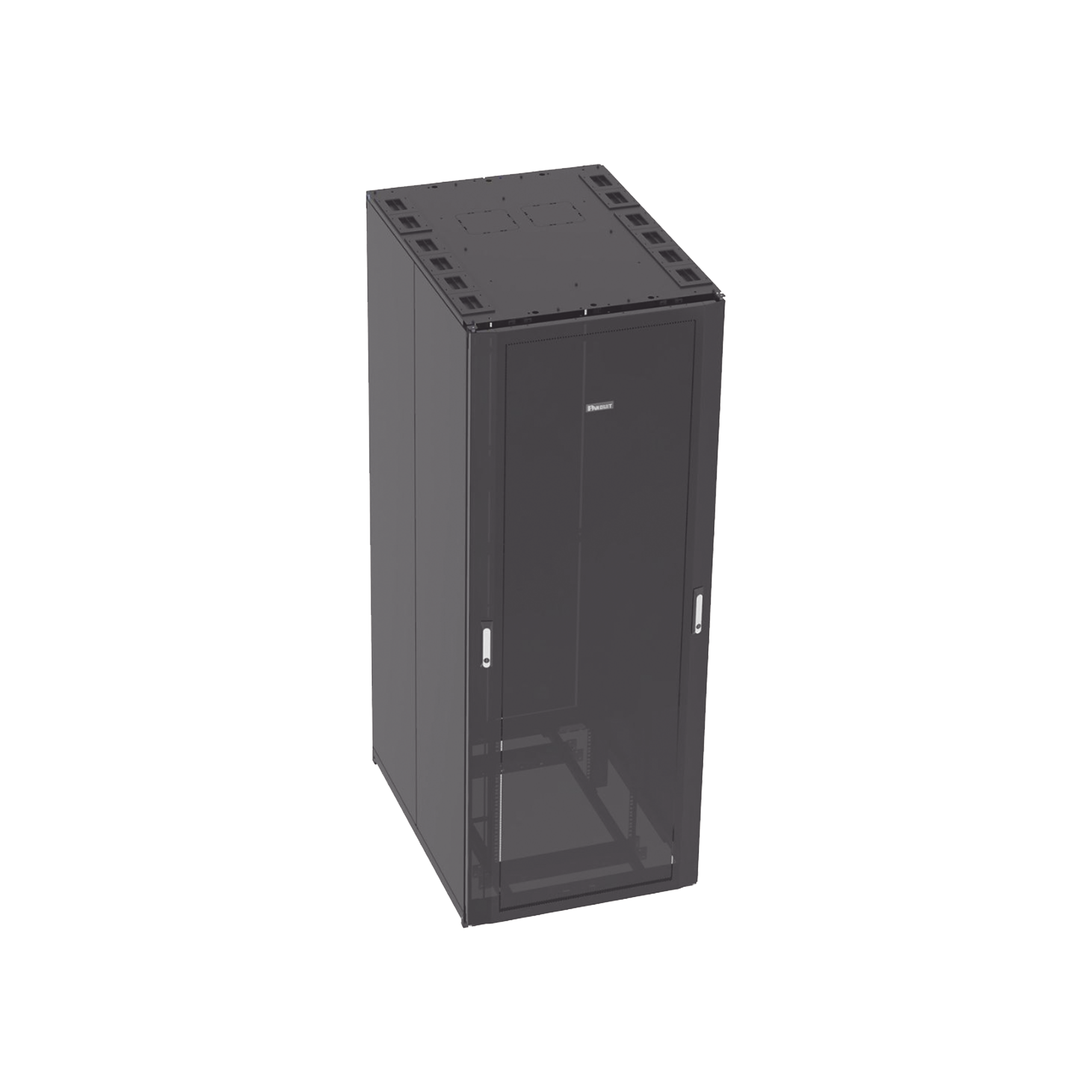 Gabinete Net-Access™ para Centros de Datos, 45UR, 800mm de Ancho, 1070mm de Profundidad, Fabricado en Acero, Color Negro