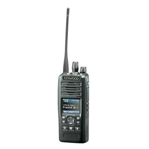 450-520 MHz, Digital NXDN-DMR-Analógico, 5 W, Bluetooth, GPS, MicroSD, 1024 Canales, Incluye Batería, cargador, antena, y clip