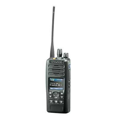 450-520 MHz, Intrínsecamente Seguro, Digital NXDN-DMR-Analógico, 5 W, Bluetooth, GPS, MicroSD, 1024 Canales, Incluye Batería, cargador, antena, y clip