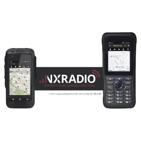 12 meses de Servicio NXRadio para Terminales de Radio NXPOC130, RG360 y M5.