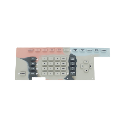 Membrana Elastomérica "Touch Pad" para Monitor de Servicio Ramsey COM-3010.