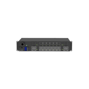 PDU Switchable y Monitoreable por Toma (MS) para Distribución de Energía, Enchufe de Entrada NEMA L6-30P, Con 12 Salidas C13 y 4 Salidas C19, Horizontal 19in, 208 Vca, 30 Amp, 2UR