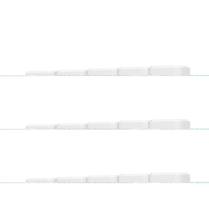 5 Unidades del Adaptador PoE Ubiquiti de 24 VDC, 0.5 A con puerto Gigabit, color blanco