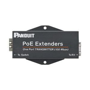 Transmisor PoE/PoE+ Para Uso con Receptor POEXRX1, Hasta 610 Metros (2000 ft) con Cable Cat5e o Cat6, 10/100Mbps