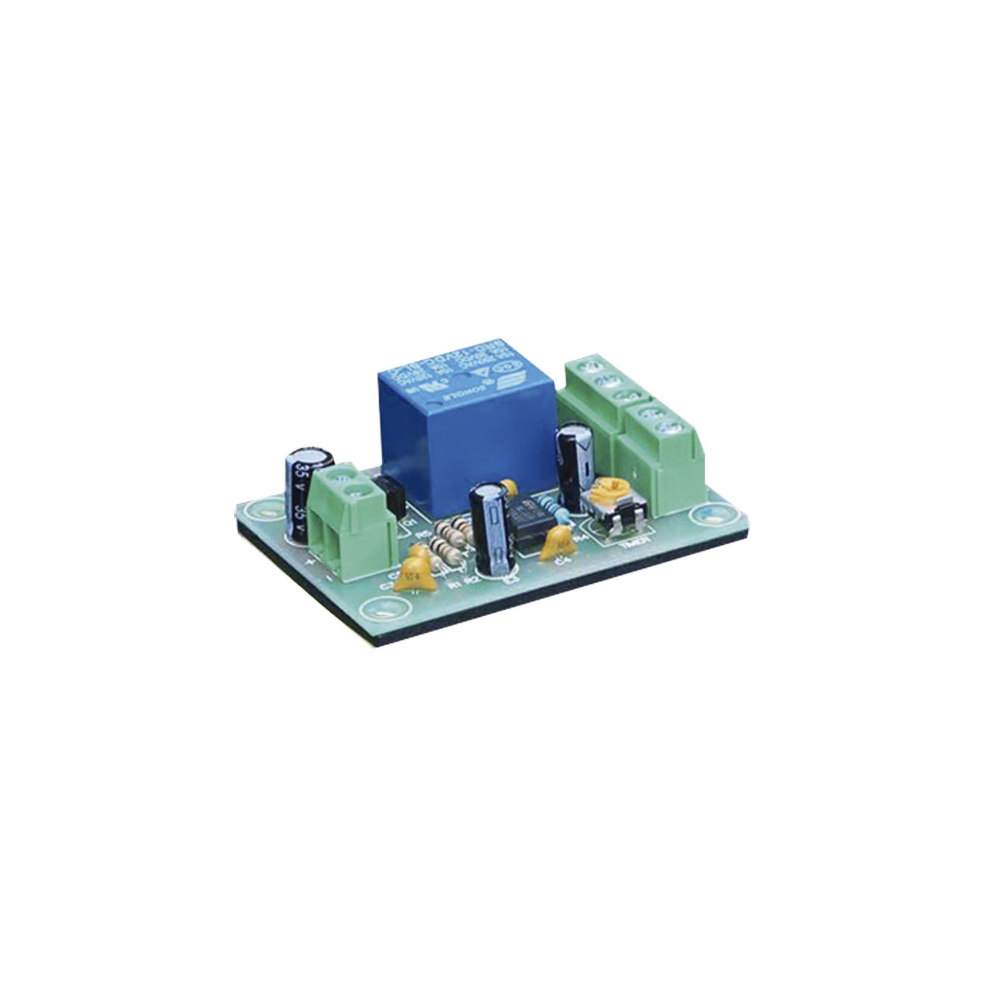 Módulo de retardo de tiempo para botones de salida / retardo 1 a 30 seg / con salida de voltaje